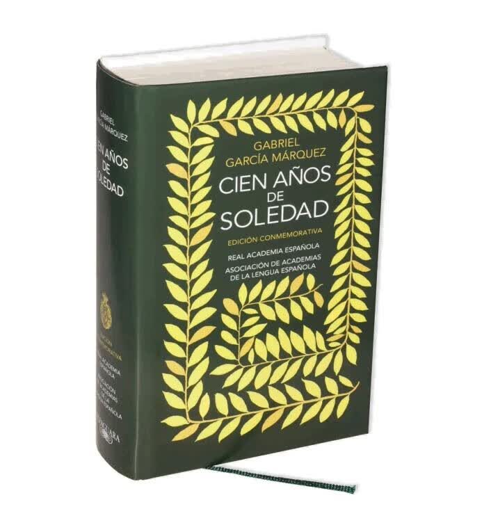 西班牙语 孤独 50周年精装再版 西班牙语言学院 马尔克斯 cien anos