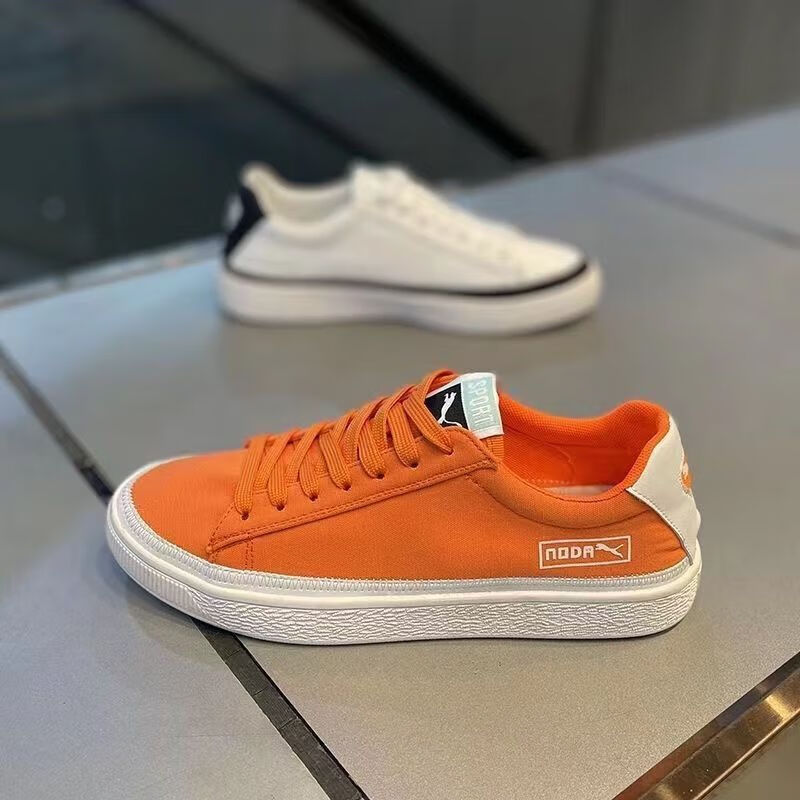 FSAT滑板鞋平板鞋男士帆布鞋2026春夏时尚低帮板鞋男透气百搭运动鞋男 湖蓝 39