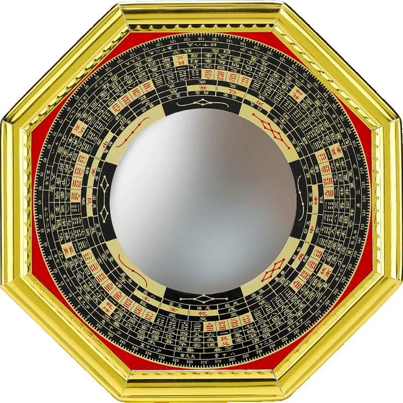 打造家居好风水，选“星光缘”八卦镜罗经镜风水凸镜风水摆件挂件|装饰摆件商品历史价格查询网