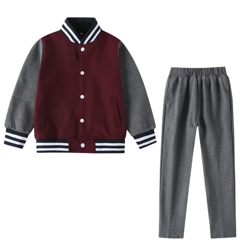 starmarry北大培文校服中小学生校服外套棒球服套装学院风儿童班服
