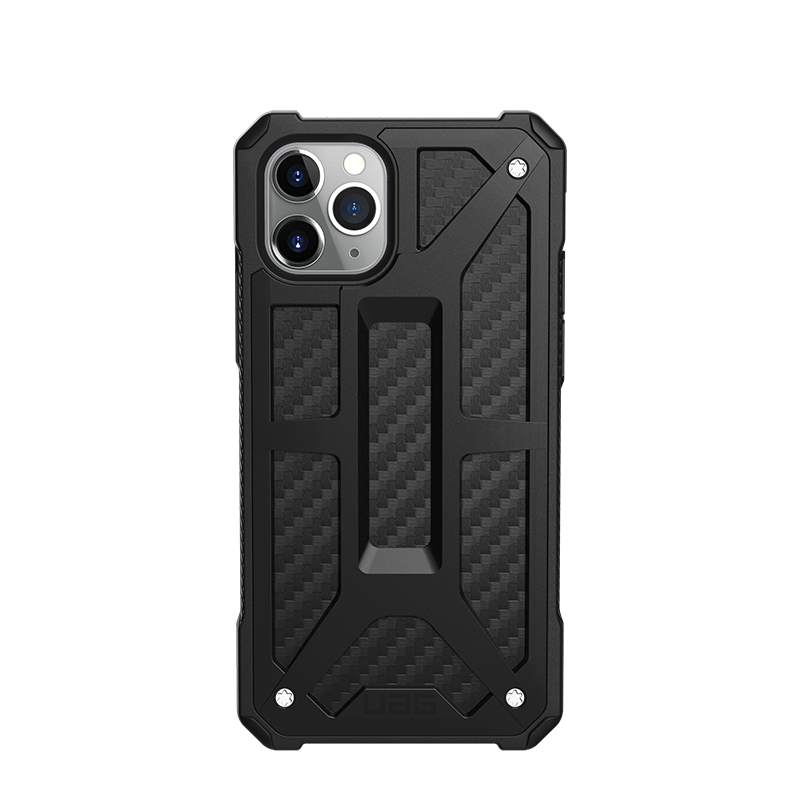 UAG品牌手机壳价格走势，防水设计细节精致的黑色苹果11Promax保护套