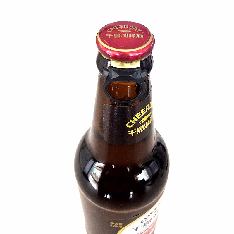 千島湖啤酒（CHEERDAY）千岛湖啤酒 精酿原浆420ml*12瓶 整箱批发全麦精酿 精酿420mLx12瓶