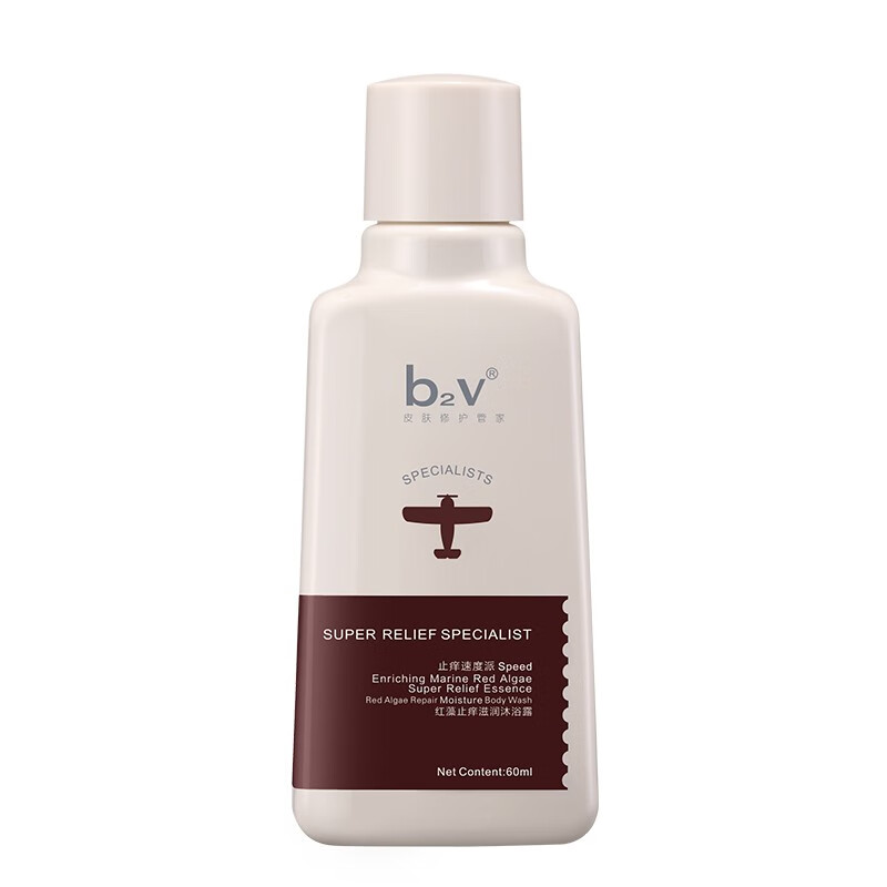 b2v红藻止痒沐浴露香氛留香滋润保湿清爽修护水嫩男女沐浴乳液 沐浴露
