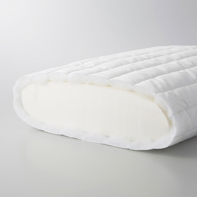 纤维枕MUJI聚氨酯泡沫低反弹绗缝评测哪款功能更好,使用两个月反馈！
