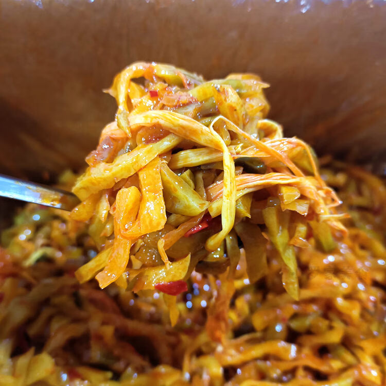 哺食旺红油什锦净重5/9斤装咸菜下饭菜香辣脆爽榨菜黄花菜 5斤装