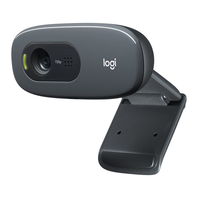 罗技（Logitech）C270高清网络摄像头 网络课程 远程教育 视频通话 麦克风台式机电脑摄像头 c270