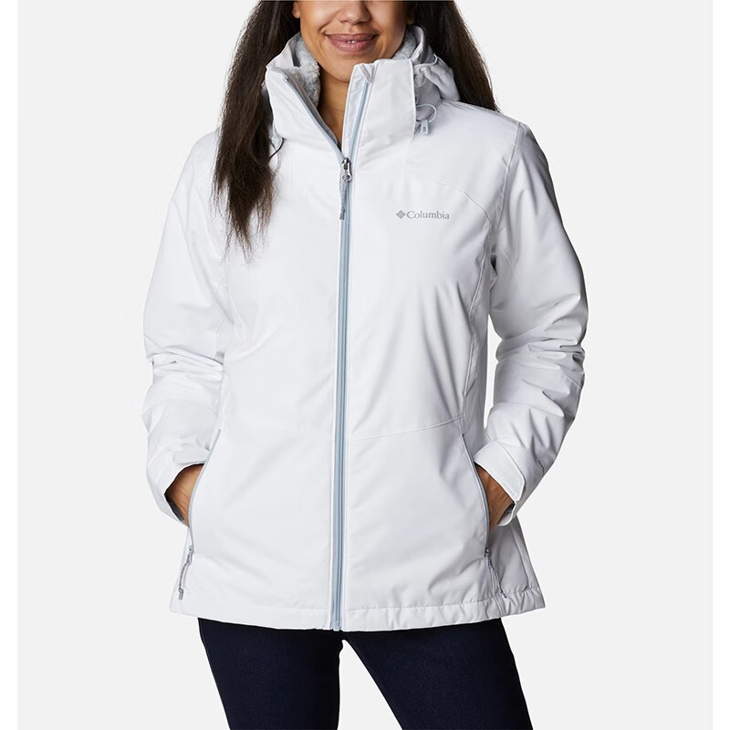 哥伦比亚(columbia)女款 gulfport64透气防风雨保暖两件分离冲锋衣