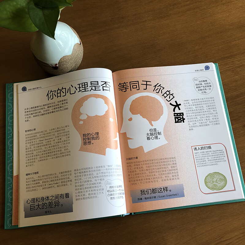 DK青少年人文科普百科：心理学百科 小猛犸童书(精装)详情图