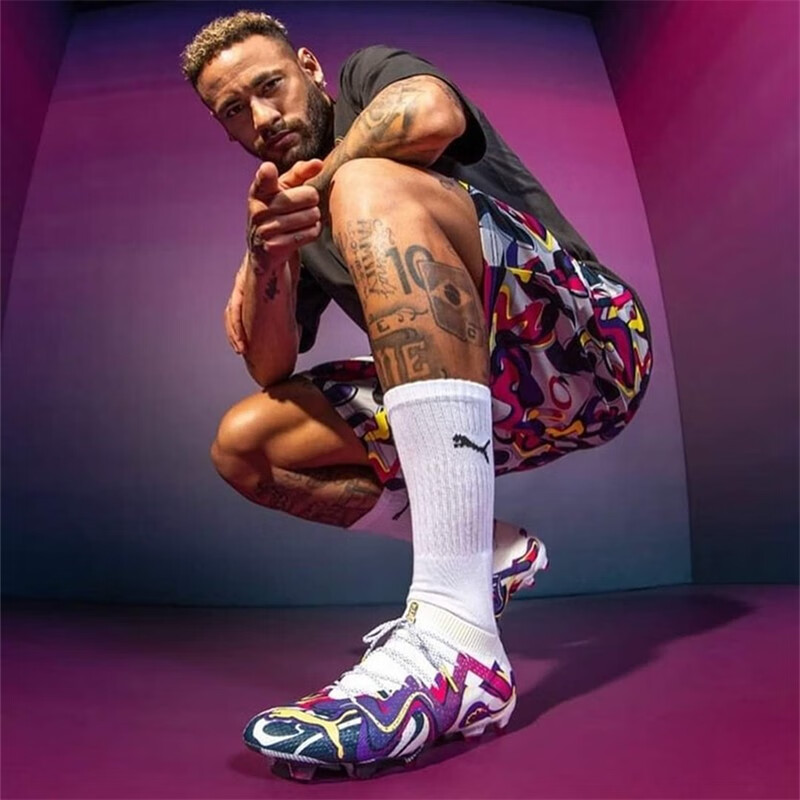 (puma)future ultimate njr creativity内马尔球靴 fg专业男子足球鞋