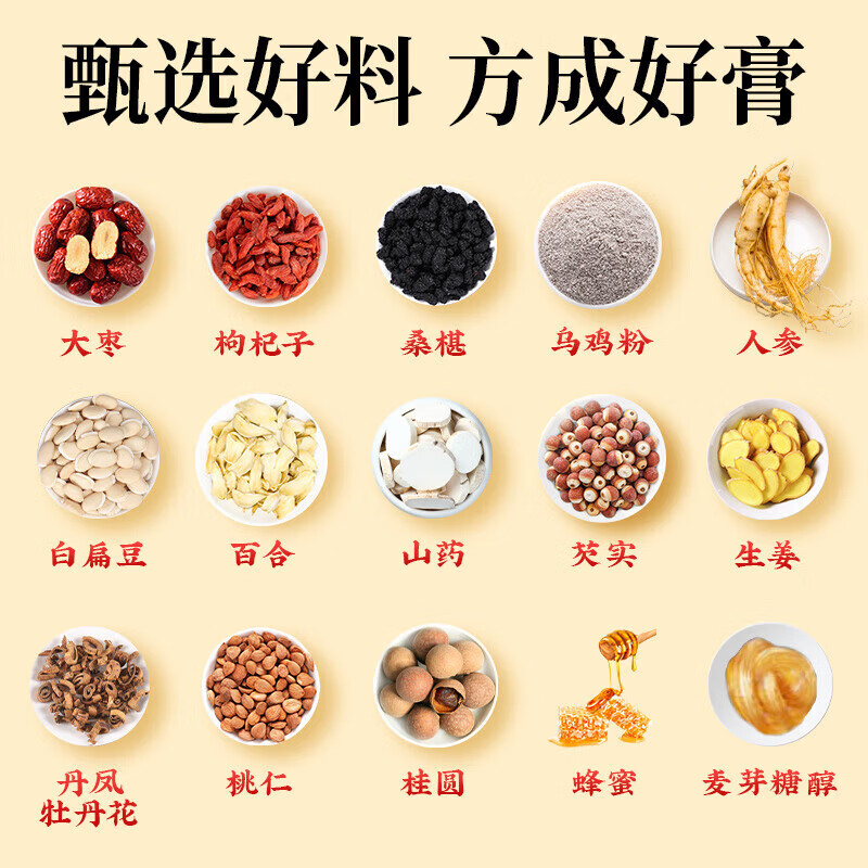 九芝堂乌鸡白凤膏180g 1罐装