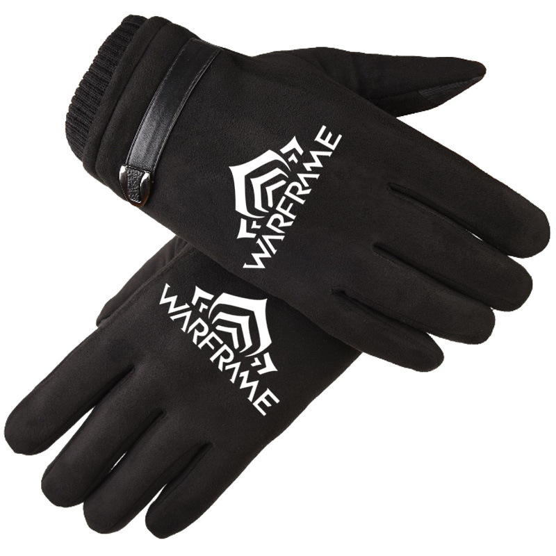 游戏周边手套 星际战甲 warframe 天诺 男女冬季骑车触屏加绒保暖