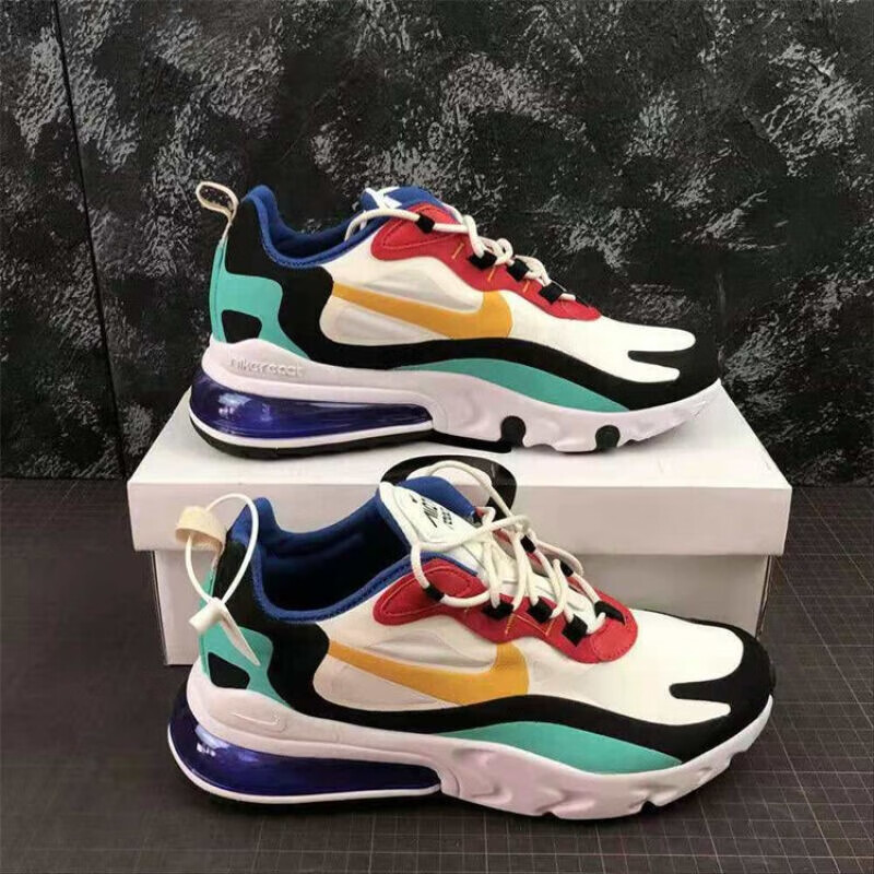 耐克nike莆田官方纯原air max 270减震气垫网面透气运动鞋网红女学生