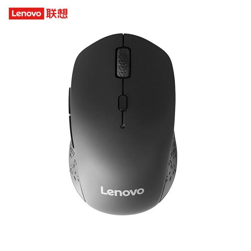 联想 （Lenovo） Howard 双模鼠标 无线鼠标 蓝牙鼠标 办公鼠标 笔记本鼠标 理性黑
