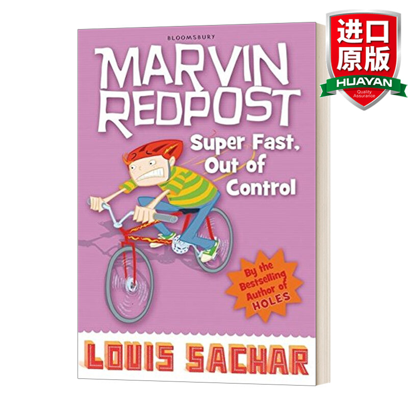 英文原版 麻烦精马文系列7 marvin redpost super fast, out of