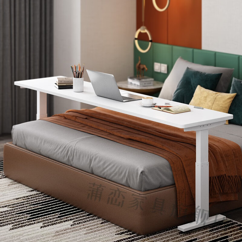 桌子尺寸大于床宽22cm以上适配 120x40x2cm