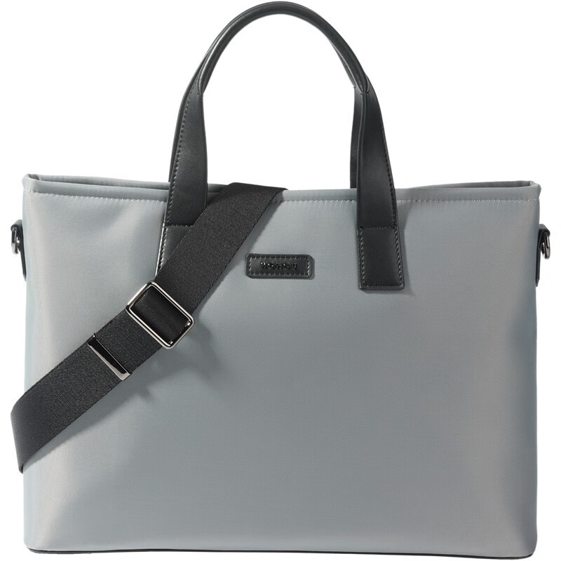 红谷(hongu)红谷男士文件包出差包单肩包斜挎包简约商务休闲男包包