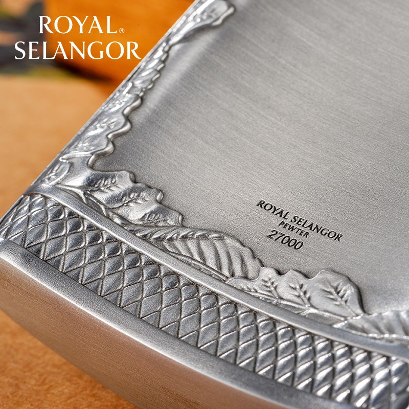 皇家雪兰莪雄鹿随身小酒壶 手工锡制酒壶 工艺礼品礼物 雄鹿随身小酒壶