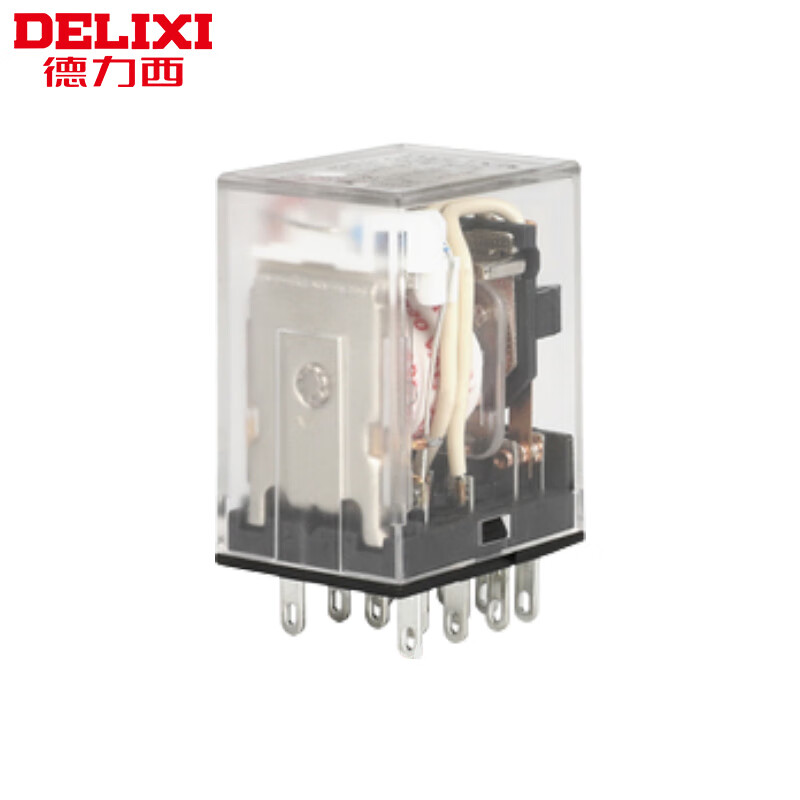 德力西电气（DELIXI ELECTRIC）CDZ9-54PL 中间继电器 小型电磁继电器 AC220V 3A 14脚