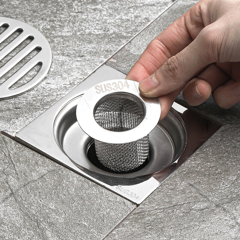 道过滤网  浴室304不锈下水道快速排水防虫地漏芯 毛发过滤网地漏网