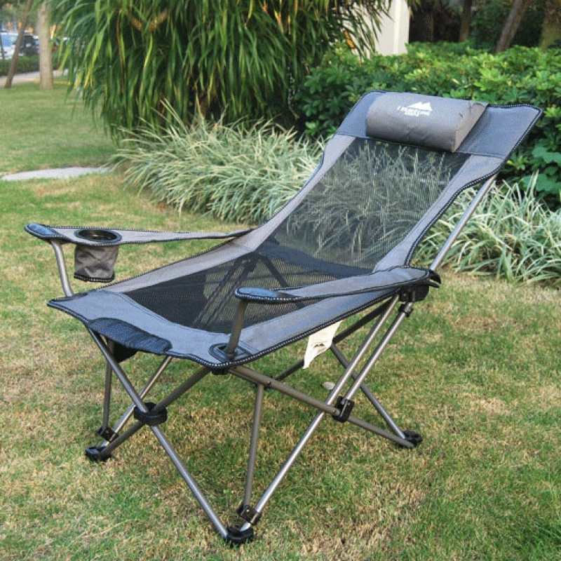 缘言梓(yuanyanzi)艾旅游户外折叠椅便携式钓鱼躺椅沙滩午休床休闲