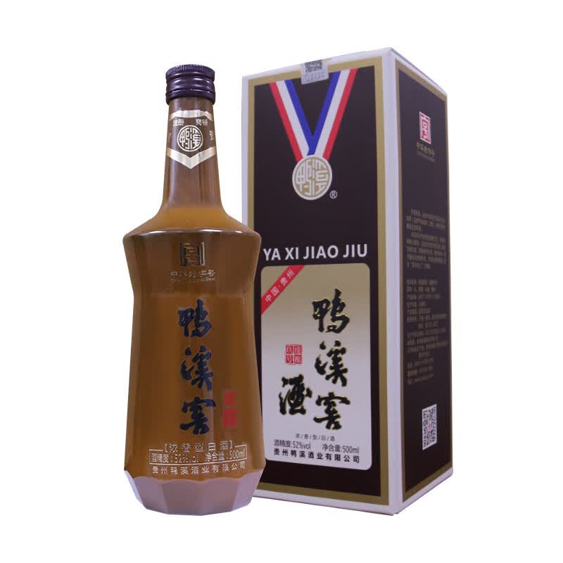 鸭溪窖 臻酿玖号 浓香型白酒 52度 500ml 单瓶装 贵州白酒怎么看?