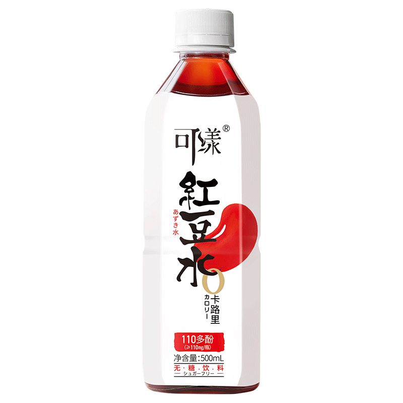 可漾500毫升风味饮料五红汤红豆水各一箱(单箱6瓶装) 500ml五红汤+红豆水各一箱