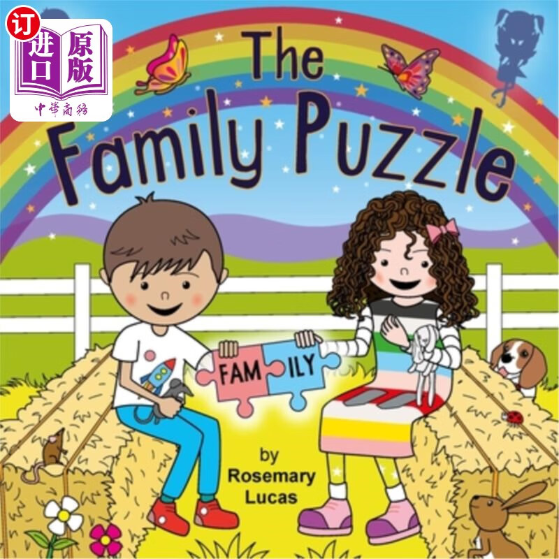 海外直订the family puzzle 家庭的难题