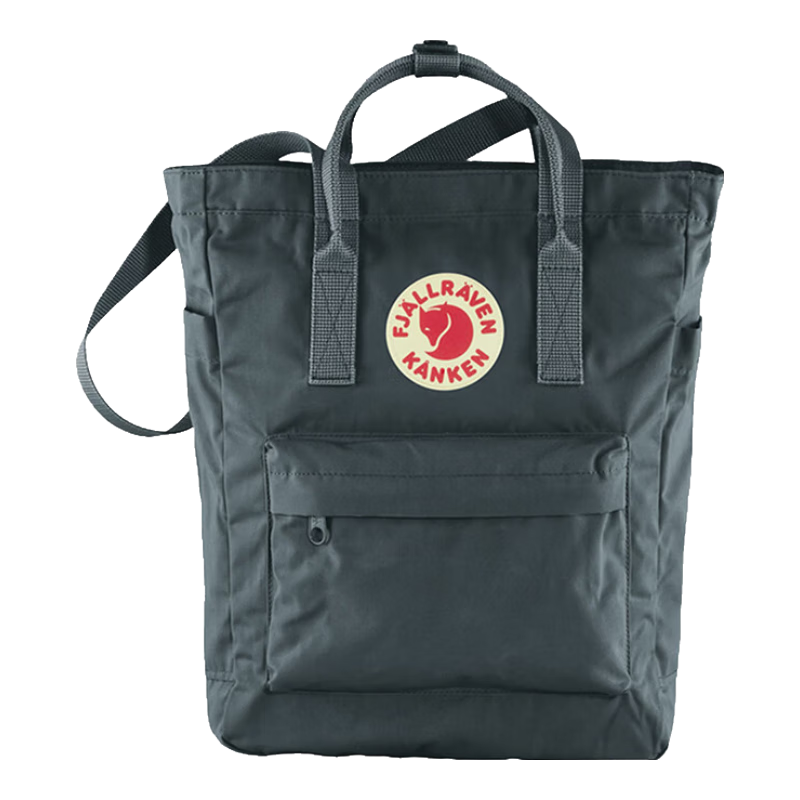 FJALLRAVEN北極狐單雙肩包男手提包女Kanken Totepack背包031石墨黑14L
