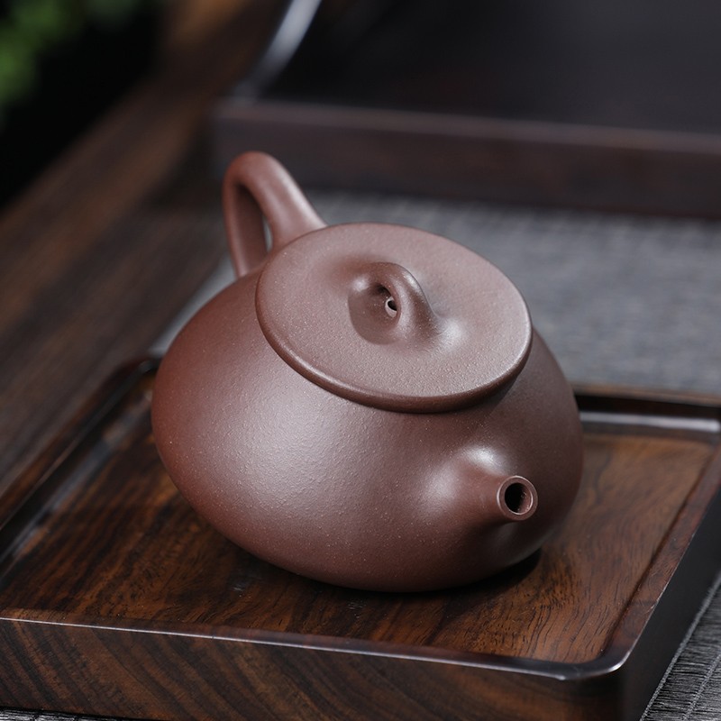 元青佳盛 紫砂壶宜兴泡茶壶功夫茶具工艺美术师范敏敏作品 石瓢壶