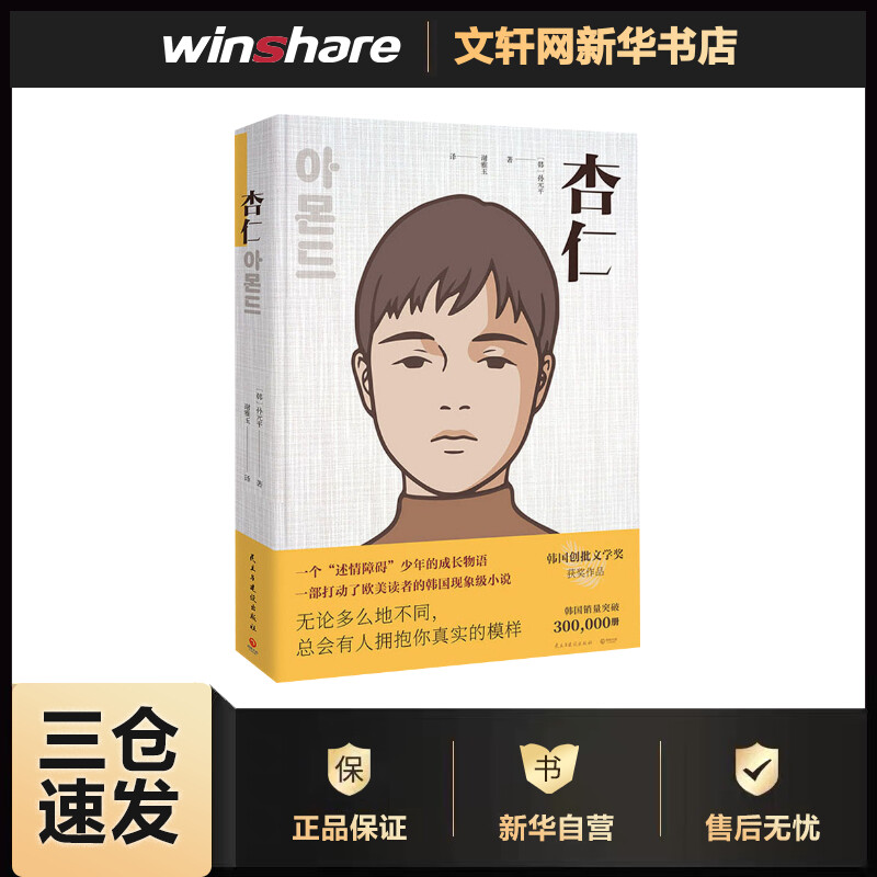 杏仁 (韩)孙元平 谢雅玉 译 书籍