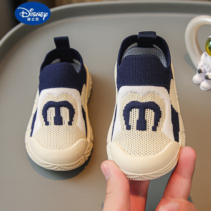 迪士尼(disney)幼儿园一脚蹬女童宝宝学步鞋儿童鞋男童鞋子儿童女1