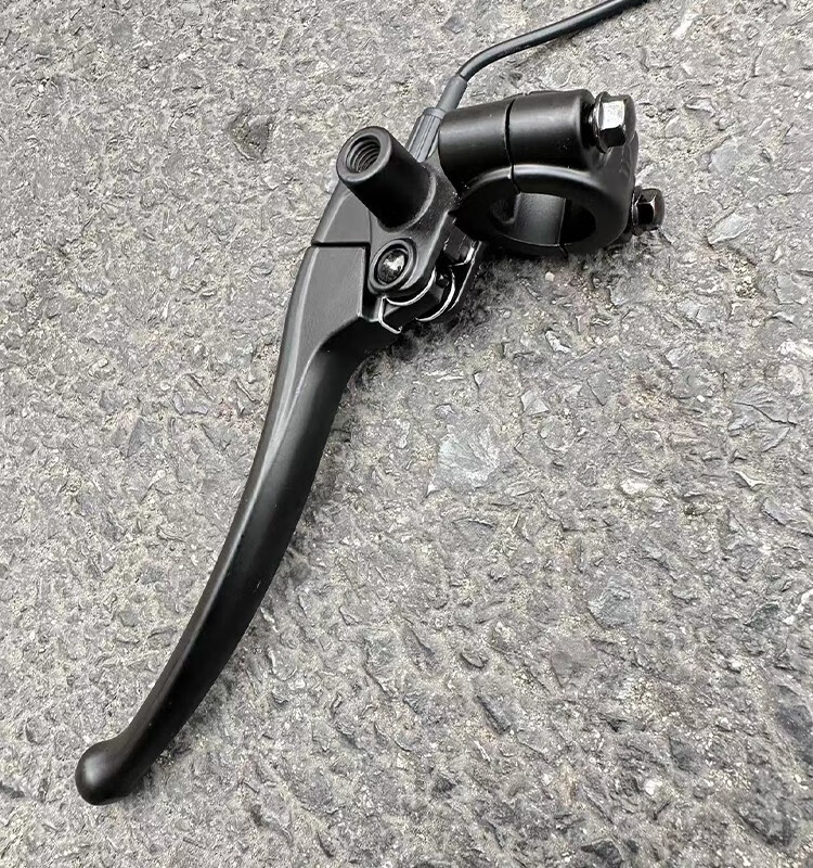 颜莱雅迪电动车新国标鼓刹刹车手柄de3dm3de1后刹车把手左侧制动手柄