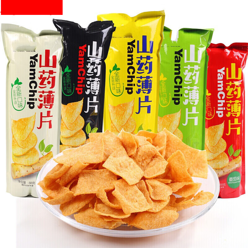 豫味之源豫味之源山药薄片食品脆片 33克*1包混搭
