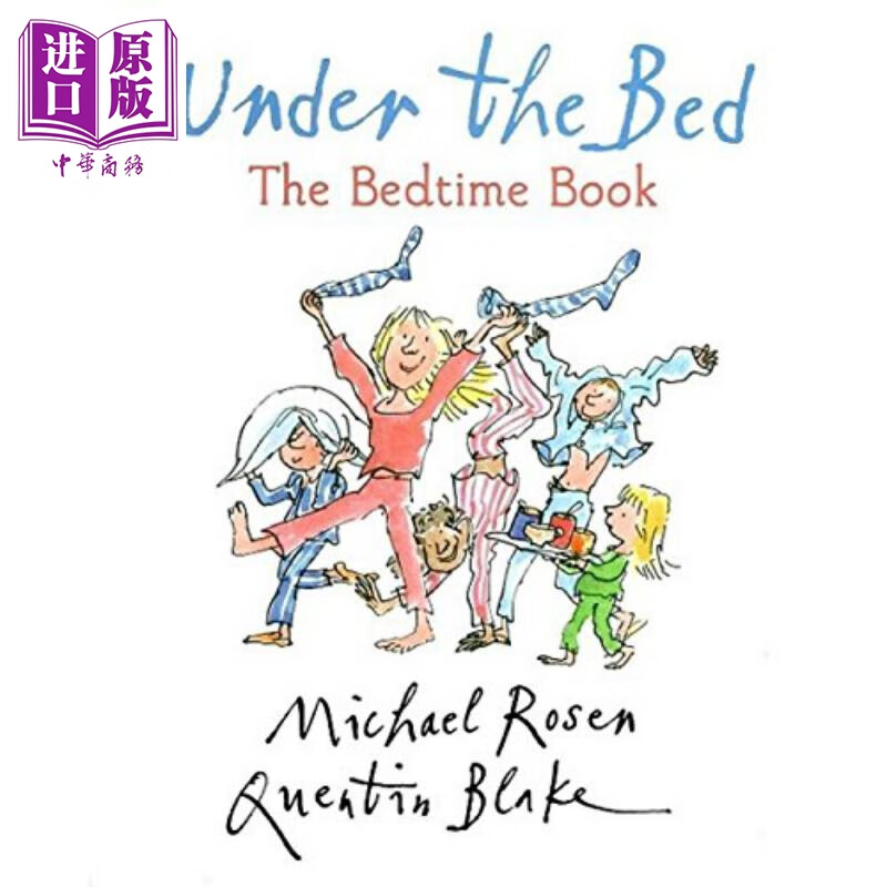 under the bed the bedtime book 罗森爷爷 睡觉书 英文原版 进口原版