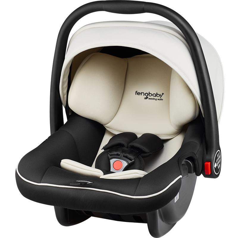 fengbaby品牌提篮式婴幼童摇篮0-15个月3C认证米黑色款式|可以看京东提篮式历史价格