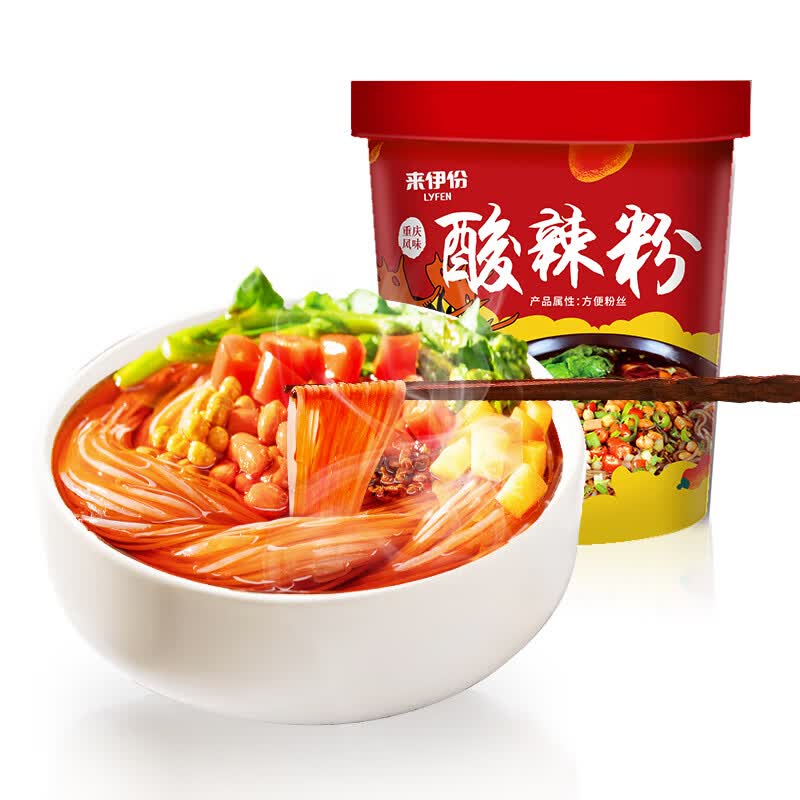 来伊份酸辣粉好吃美味鲜酸辣味酸辣粉夜宵方便冲调 酸辣粉120g使用感如何?