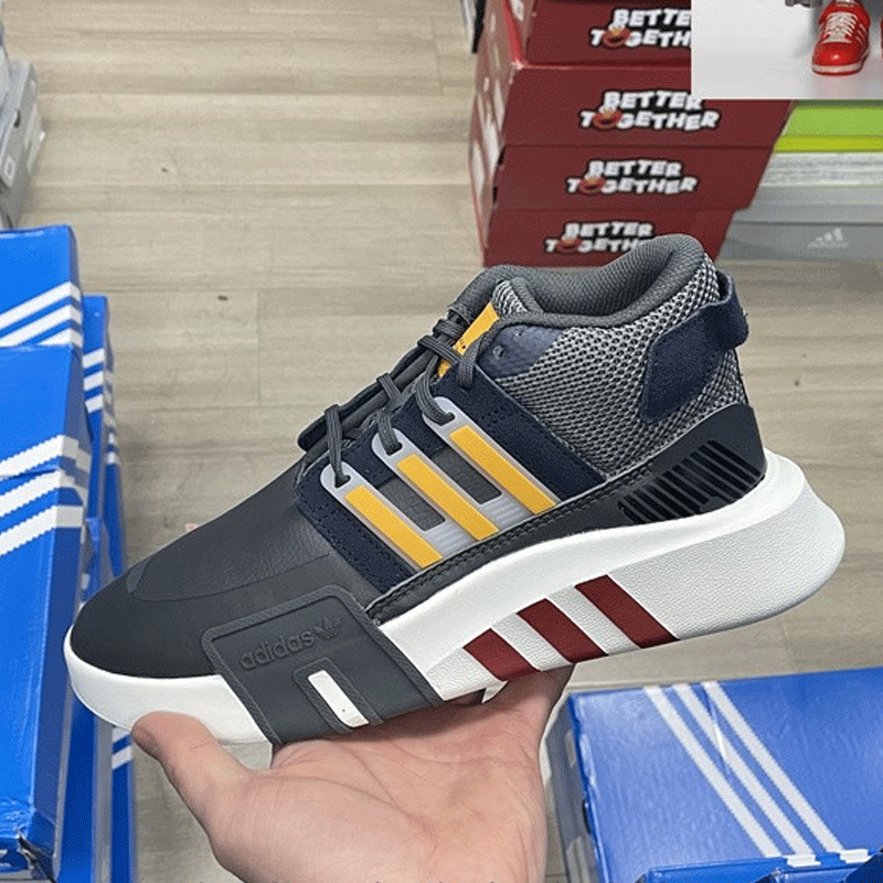 阿迪达斯 (adidas)三叶草男女鞋子春夏新款eqtbaskadvv2运动休闲鞋 id