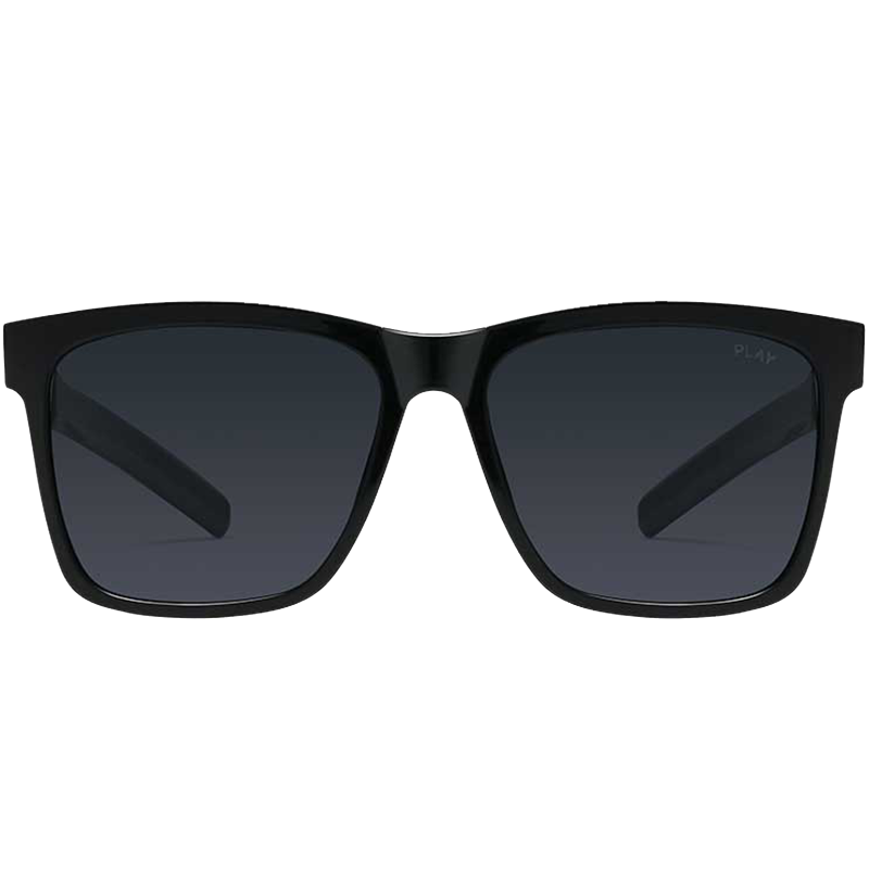 川久保玲方形大框墨镜价格走势，可配近视偏光眼镜男士韩国开车太阳镜S2071C3-哑黑框-黑灰片