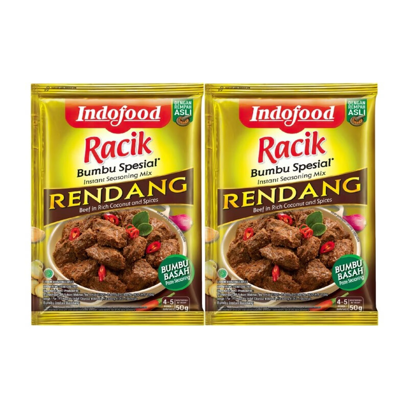 隽颜堂印尼indofoo营多福调味料rendang巴东牛肉酱炒饭料嗦多鸡咖喱酱