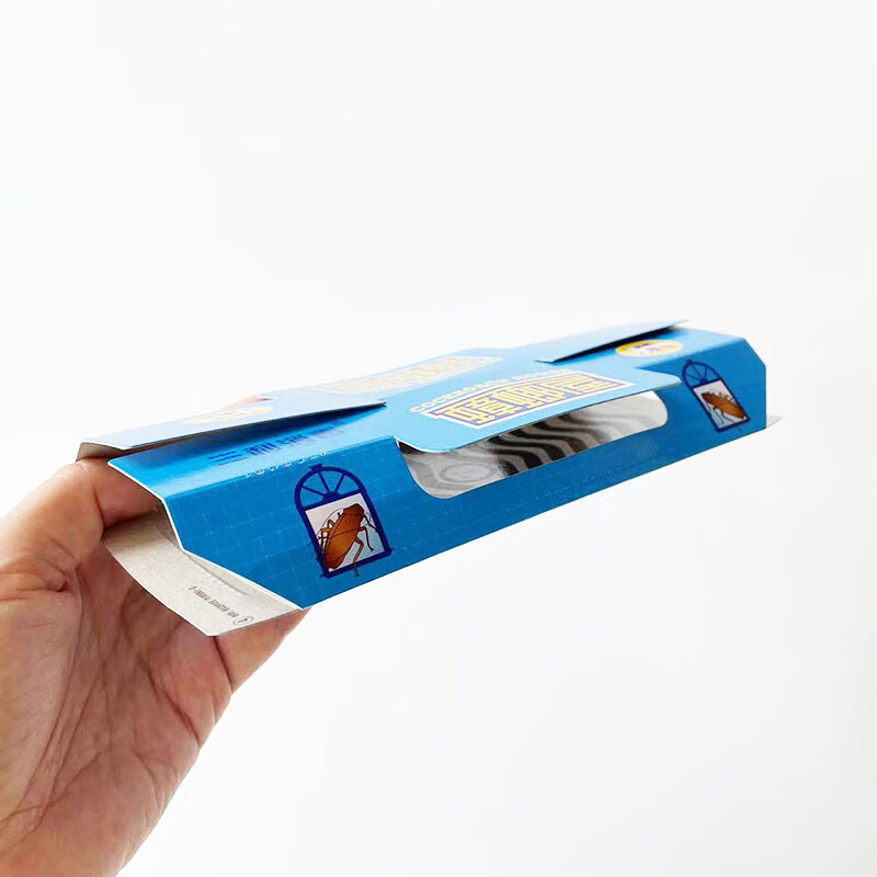 三利消毒大连三利金猫jm高品质蟑螂屋含无农药引诱剂安全环保 蓝色粉色随机发 10屋+10引诱剂