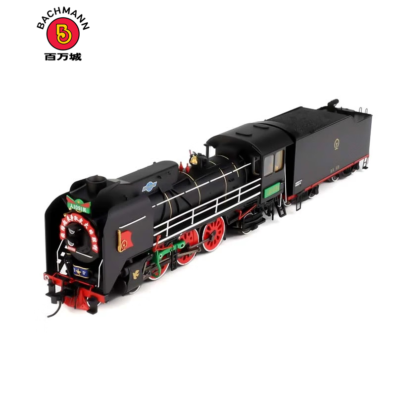 百万城bachmann/百万城人民型客运蒸汽机车(1091)仿真ho比例火车模型
