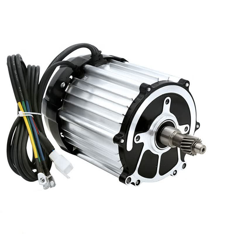电机 无刷电机 三轮车电机大功率电动四轮电瓶无刷差速电机 48v1500w