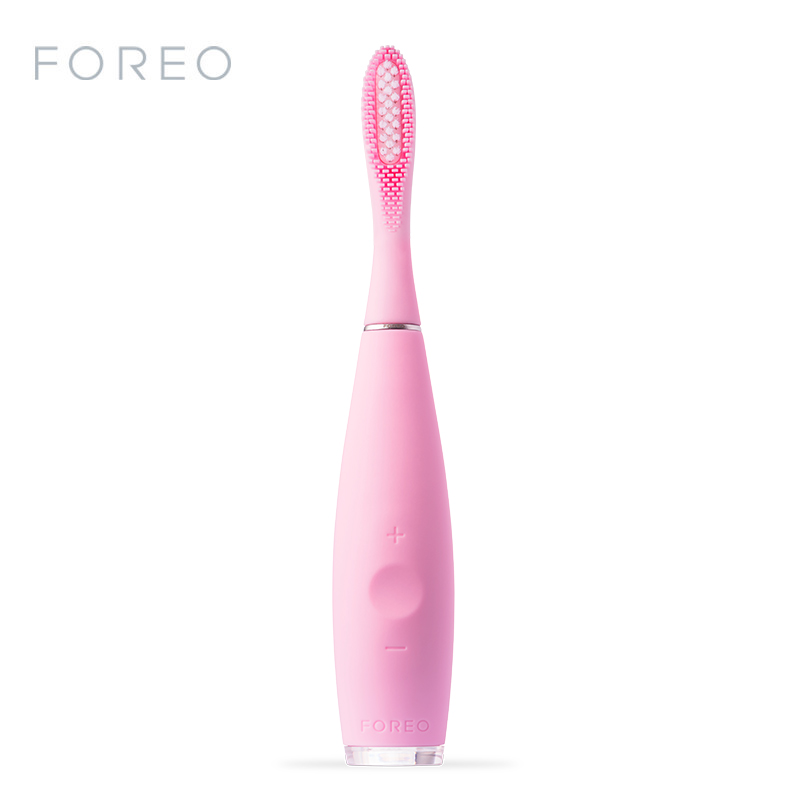 斐珞尔（FOREO）逸萨 ISSA2代 硅胶智能电动牙刷 充电式防水声波刷牙 声波震动清洁牙刷 粉红色