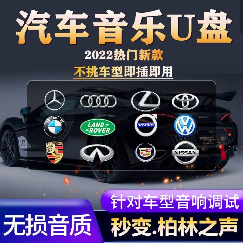 金耳朵车载音乐u盘带歌曲2022抖音网络热门新歌无损高音质车用mp3网红优 套餐一16G 1100首歌曲
