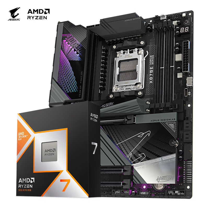 技嘉超级雕X870E AORUS MASTER+9800X3D