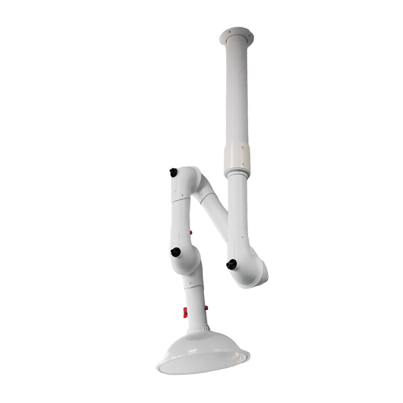 献瑜实验室万向排气罩抽风罩吸风罩吸气臂万向排风罩排烟罩 lbd-a01红