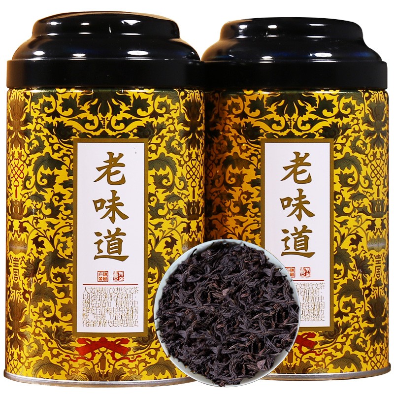 【买3件发4罐】大红袍茶叶 大红袍铁罐装散装100g单罐装