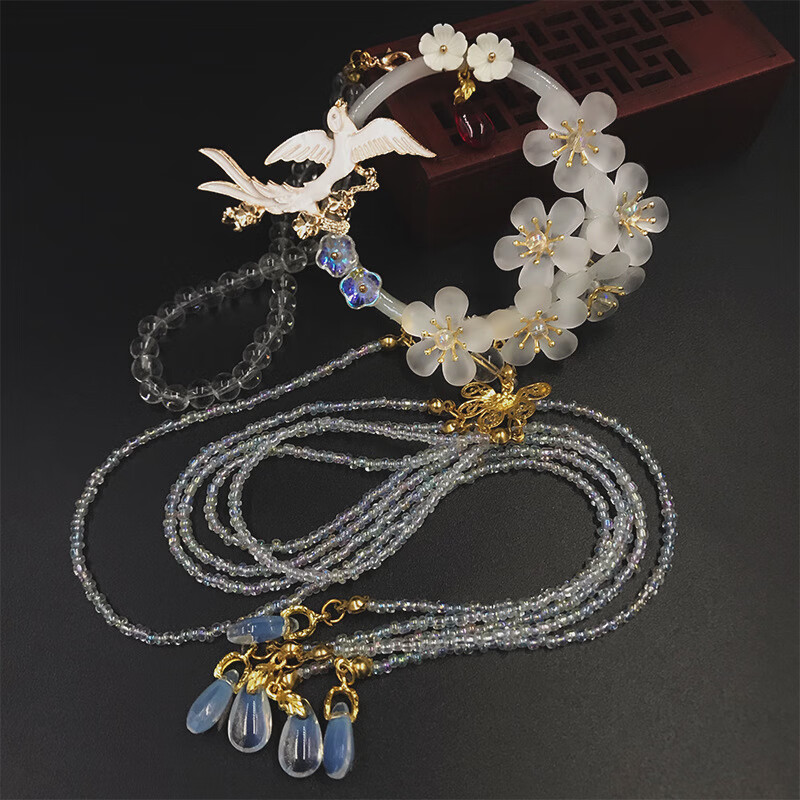 古风禁步汉服压裙坠配饰腰佩古风饰品吊坠腰间流苏挂件成品襟步 森屿