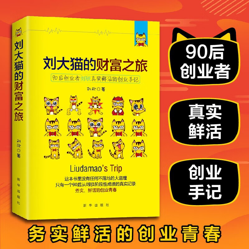 正版图书 刘大猫的财富之旅 管理类书籍 的财富之旅
