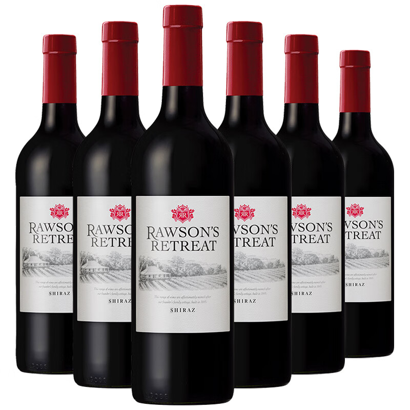 奔富(penfolds)洛神山庄设拉子(西拉)红葡萄酒 750ml*6瓶整箱装